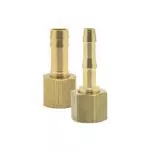 Elmag Druckluft-Schlauchtülle mit Überwurfmutter, Innengewinde 1/4 Zoll, für 6mm Schlauch
