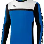 Erima Herren Classic 5-C Trainings Sweatshirt, Curacao/schwarz/weiß