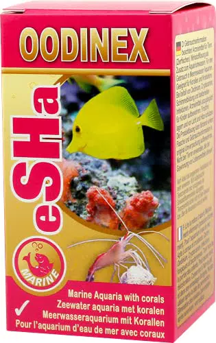 Oodinex von eSHa gegen Korallenfischkrankheiten - Effektive Behandlung für Seewasserfische