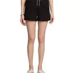 ESPRIT Damen 053CC1C301 Shorts, 001/BLACK, 40