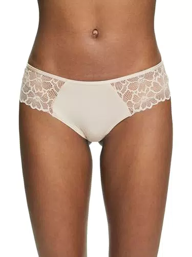 ESPRIT Damen Big Flower Spitzen Hipster Unterhose