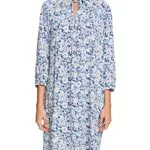 Esprit Midikleid mit Blumendetail und Schleifen - Damenmode