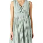 ESPRIT Maternity Damen Jurk geweven mouwloos Kleid, Cement Grey - 54