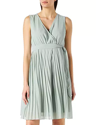 ESPRIT Maternity Damen Jurk geweven mouwloos Kleid, Cement Grey - 54