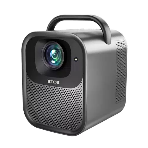 ETOE Seal Pro Beamer - Tragbarer Full HD Projektor mit Autofokus und Android TV 11.0