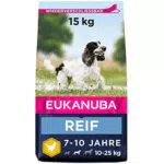 Eukanuba Hundefutter mit frischem Huhn für mittelgroße Rassen