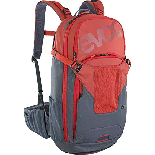 EVOC NEO 16l Protektor Rucksack mit AIRSHIELD Protektortechnologie und Regenhülle