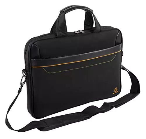 Exacompta Premium Laptop-Umhängetasche Exactive für Laptops bis 15,6 Zoll - Ideal für Schule, Uni und Arbeit