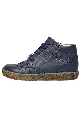 Falcotto Cupido Schnürschuhe aus Nappaleder mit Brogue-Muster - Blau