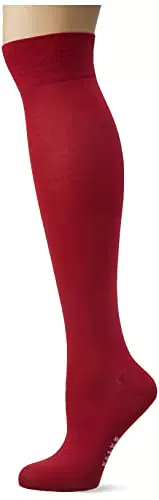 FALKE Damen Kniestrümpfe Cotton Touch W KH Baumwolle lang einfarbig 1 Paar