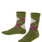 FALKE Kinder Socken Classic Argyle aus Baumwolle - Gemustert
