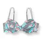 FIREFLY Damen Malisa II Bikini-Oberteil, Flower/Stripe