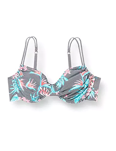 FIREFLY Damen Malisa II Bikini-Oberteil, Flower/Stripe