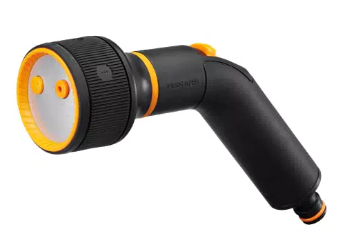 Fiskars Sprühpistole mit 3 Funktionen und stufenlos einstellbarem Sprühbild