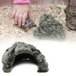 FTVOGUE Höhlen Aquarium Dekoration für Schildkröten und Reptilien