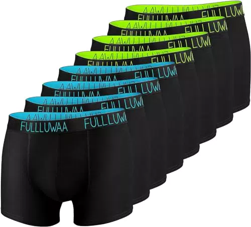 Herren Boxershorts aus Baumwolle von Fullluwaa - Retroshorts für Männer