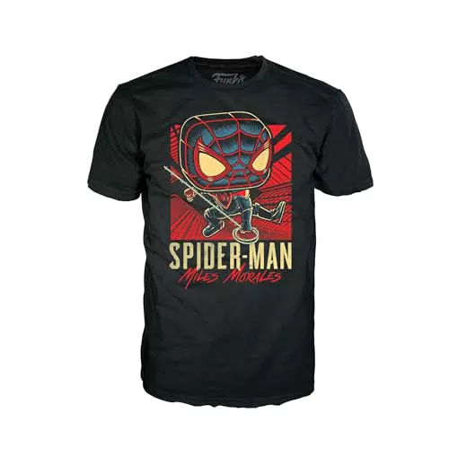 "Funko Boxed Tee: Gamerverse - Miles Morales - Marvel T-Shirt für Erwachsene"
