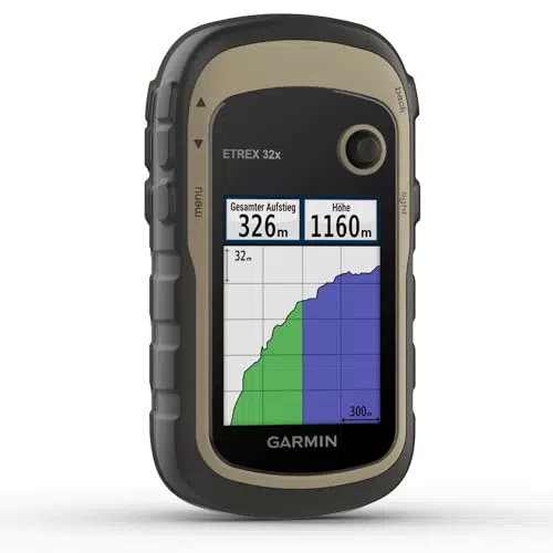 Garmin eTrex 32x Wander-GPS mit TopoActive Europa-Karte - Elektronischer Kompass und barometrischer Höhenmesser