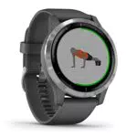 Garmin vívoactive 4 wasserdichte GPS-Fitness-Smartwatch mit Trainingsplänen & animierten Übungen. Herzfrequenzmessung