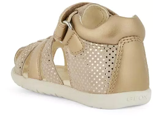 Geox Baby-Mädchen Sandalen - Beige/Gold