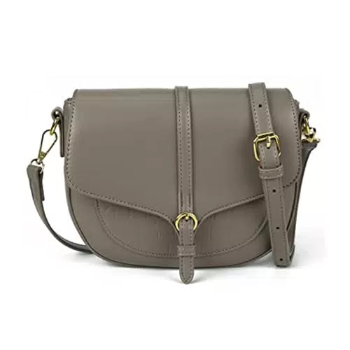 Damen Leder Handtasche - Stilvolle Umhängetasche mit Krokodilmuster