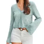 Eleganter Bolero von GRACE KARIN für Damen - Strickjacke für Cocktailkleider