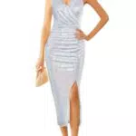 Elegantes Damen Club Partykleid mit Spaghettiträgern - Marke: [Nome del Brand]