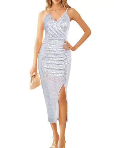 Elegantes Damen Club Partykleid mit Spaghettiträgern - Marke: [Nome del Brand]