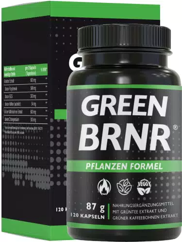 "GREEN BRNR - Hochdosierter Grüntee Extrakt mit EGCG und Polyphenolen"
