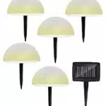 GRUNDIG LED Solar Glühbirnen mit Erdungsstecker Halbkugel