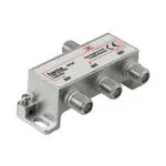 Hama Breitband Kabel Verteiler - 3-fach