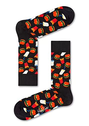 Happy Socks Unisex Freizeitsocken Hamburger Socken