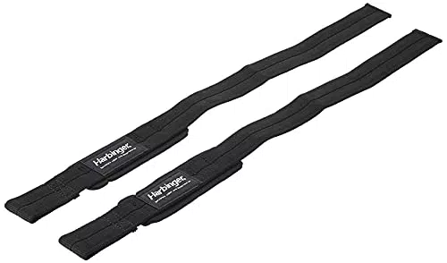 Harbinger Gepolsterte Hebegriffe - Rutschfeste Lifting Straps