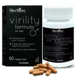 Herbion Naturals Virility Formula - Steigerung von Energie, Stärke und Ausdauer - 60 Veggie Caps