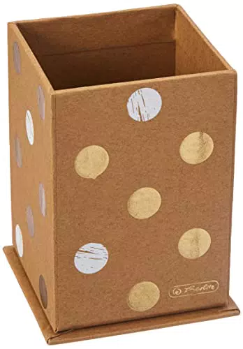 Herlitz Köcher Pure Glam - Praktische Stiftebox aus Pappe