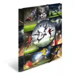 HERMA Sammelmappe A4 Fußball Sport Eckspanner-Mappe für Kinder