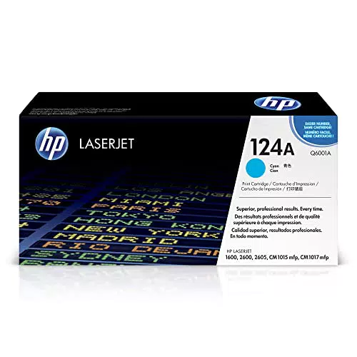 HP Original Toner für Color Laserjet 2600, 2605, 1600, CM1016, CM1017 - Blau