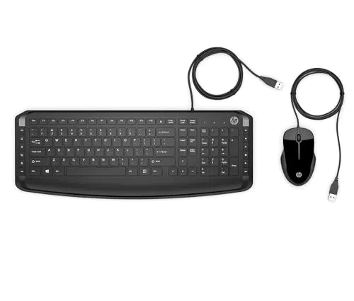 HP Pavilion Kombi Tastatur und Maus mit 1.600 DPI und USB-Anschluss