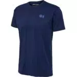 hummel COURT COTTON T-SHIRT S/S, Marine