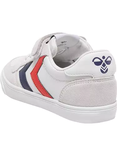 Hummel Unisex Kinder Slimmer Stadil Leather Low JR Sneaker Niedrig
