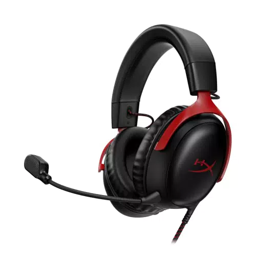 HyperX Cloud II Gaming Headset für PC, PS5 / PS4. Inklusive virtuellem 7.1 Surround Sound und USB-Audiosteuerungsbox