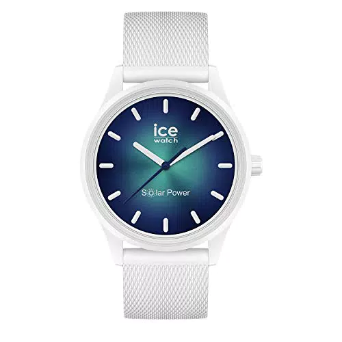 Ice-Watch Damenuhr - ICE Solar Power Abyss mit Silikonarmband
