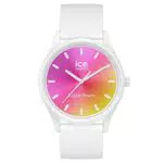 Ice-Watch Damen Armbanduhr mit Silikonarmband - ICE Solar Power