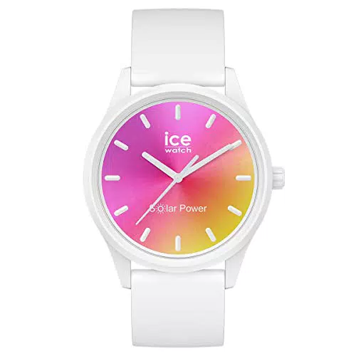 Ice-Watch Damen Armbanduhr mit Silikonarmband - ICE Solar Power