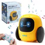 RC Roboter für Kinder mit LED-Augen und Musik - Ferngesteuertes Spielzeug