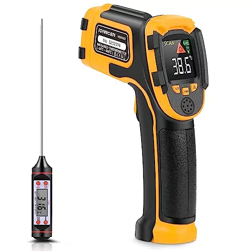 Digitales Infrarot-Thermometer mit Laser -58°F~1112°F (-50°C～600°C) für Kochen, Barbecue, Gefrierschrank