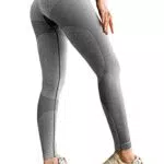 INSTINNCT Damen Gestreifte Nahtlose Leggings Slim Fit Jogginghose