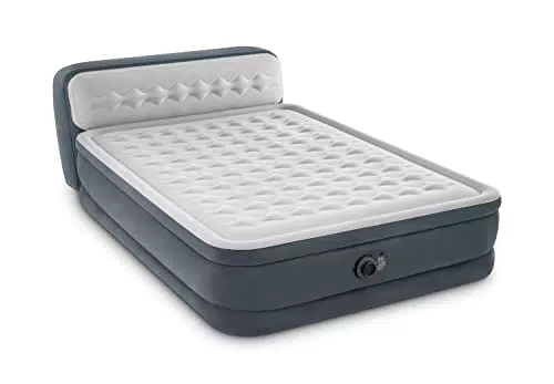 Intex Luftbett DuraBeam UltraPlushHeadboard mit 220V Pumpe, Queen