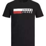 JACK & JONES Male Plus Size T-Shirt Logoprint