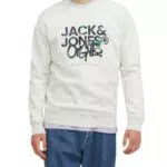 JACK & JONES Herren Sweatshirt Rundhalsausschnitt